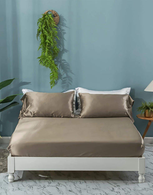 19 Momme Silk Fitted Sheet (1 pcs) (T)